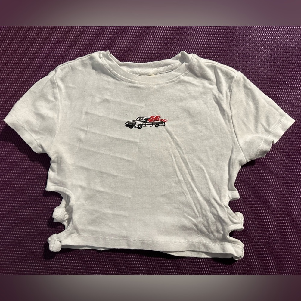 NWOT Vibe N Crop Top in White